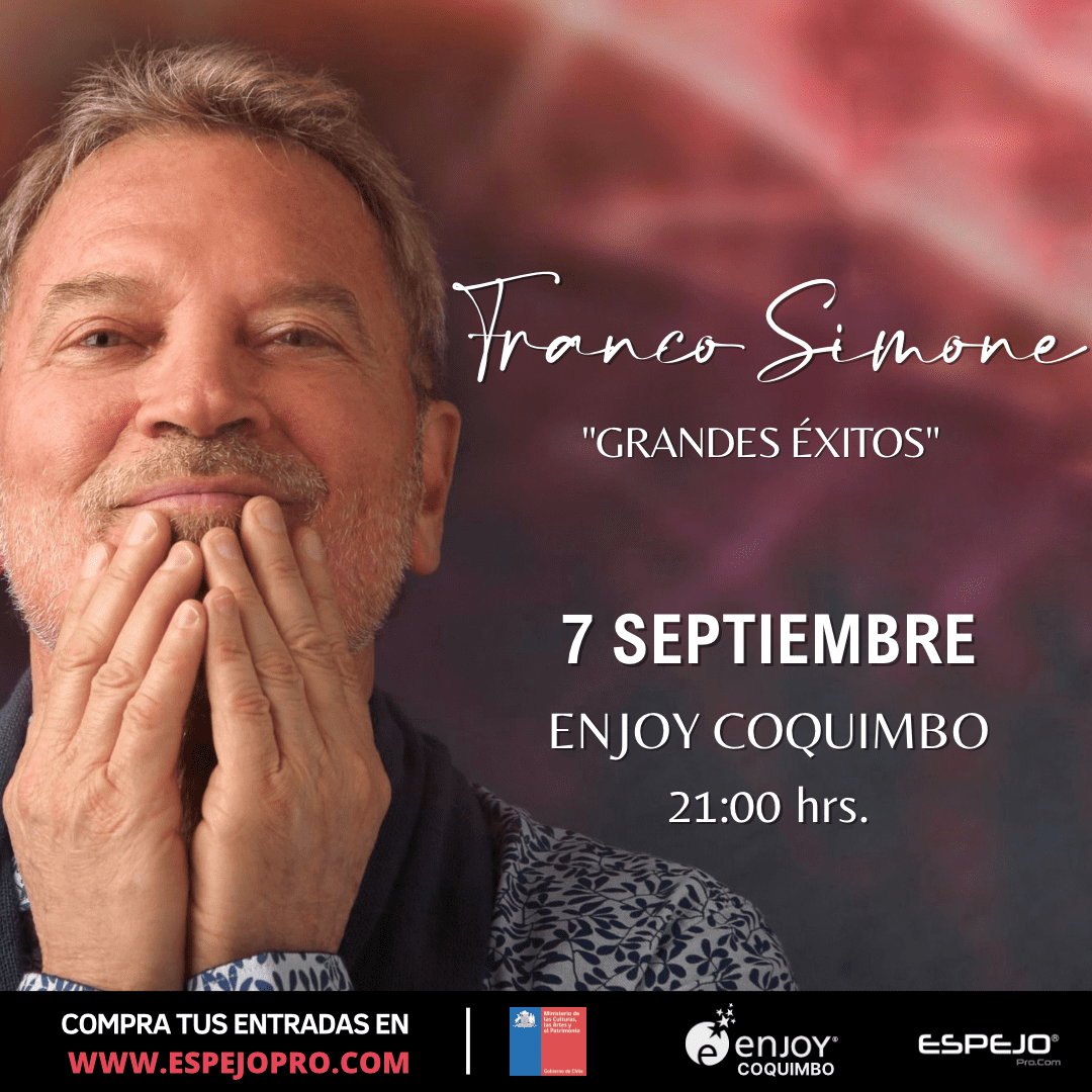 ¡Franco Simone en vivo en Enjoy Coquimbo 2023!